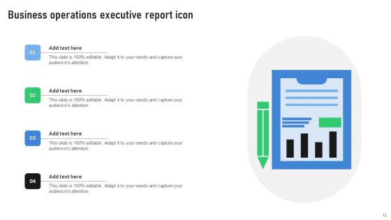 Business Executive Report Ppt PowerPoint Presentation Complete Deck With Slides