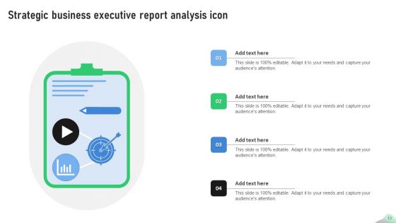 Business Executive Report Ppt PowerPoint Presentation Complete Deck With Slides