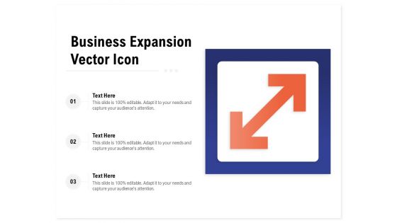 Business Expansion Vector Icon Ppt PowerPoint Presentation Outline Graphics Design PDF