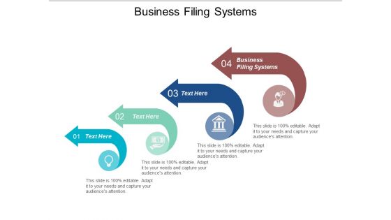 Business Filing Systems Ppt PowerPoint Presentation Gallery Background Cpb