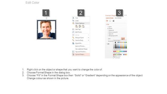 Business Group Of Four People Powerpoint Slides
