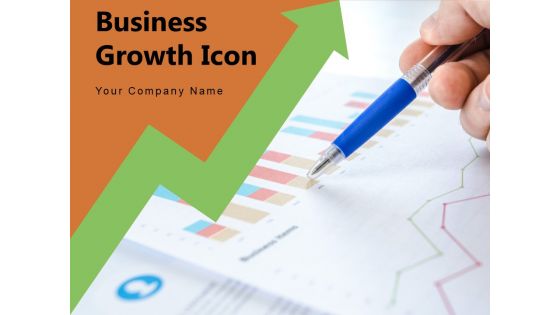 Business Growth Icon Progress Circle Arrow Ppt PowerPoint Presentation Complete Deck