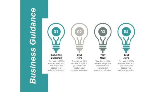 Business Guidance Ppt PowerPoint Presentation Portfolio Slides Cpb