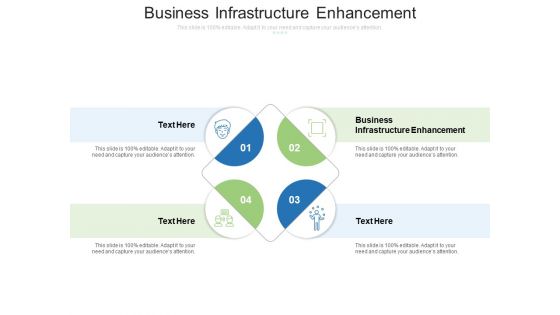 Business Infrastructure Enhancement Ppt PowerPoint Presentation Icon Portfolio Cpb