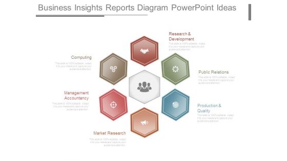 Business Insights Reports Diagram Powerpoint Ideas Business Insights Reports Diagram Powerpoint Ideas