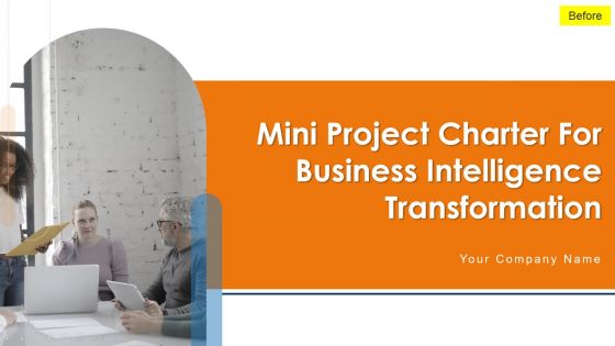 Business Intelligence Modification Mini Project Statement Plan Ppt PowerPoint Presentation Complete With Slides