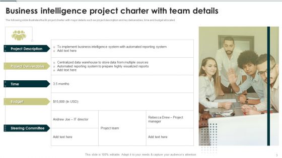 Business Intelligence Modification Mini Project Statement Plan Ppt PowerPoint Presentation Complete With Slides