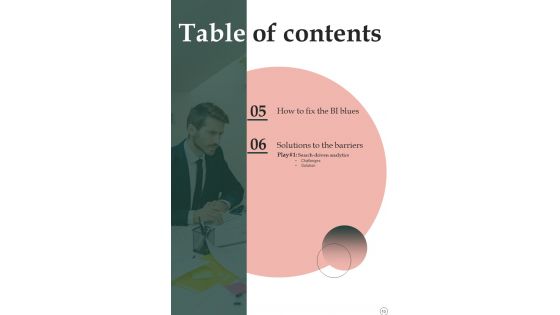 Business Intelligence Playbook Template