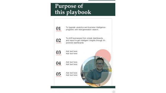 Business Intelligence Playbook Template