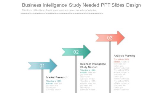 Business Intelligence Study Needed Ppt Slides Design