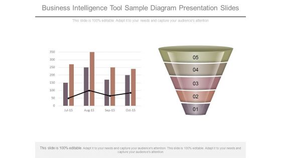 Business Intelligence Tool Sample Diagram Presentation Slides