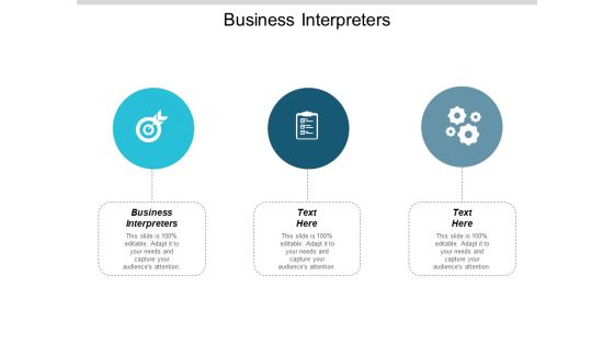 Business Interpreters Ppt PowerPoint Presentation Gallery Files Cpb