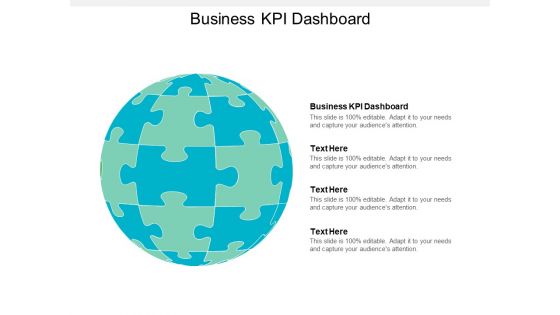 Business KPI Dashboard Ppt PowerPoint Presentation Styles Deck Cpb
