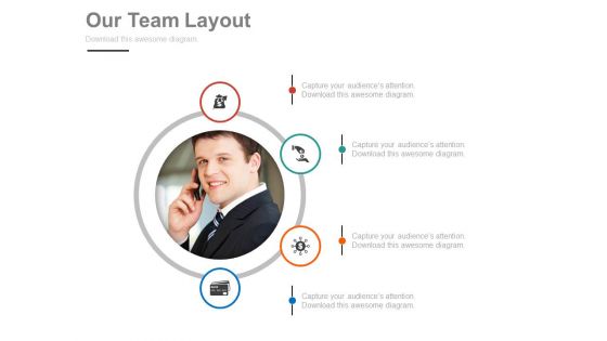 Business Man With Four Finance Icons Powerpoint Slides Business Man With Four Finance Icons Powerpoint Slides
