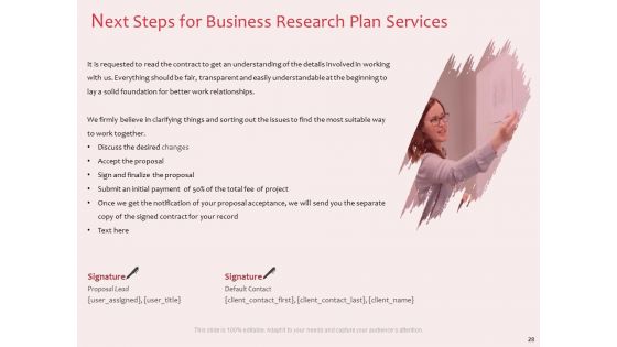 Business Management Research Proposal Ppt PowerPoint Presentation Complete Deck With Slides