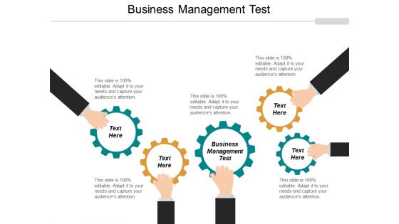 Business Management Test Ppt PowerPoint Presentation Styles Designs Cpb