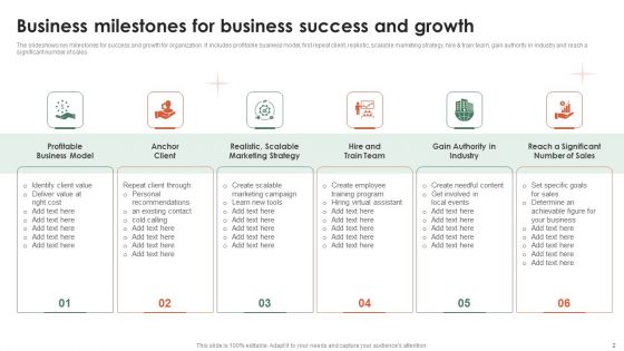 Business Milestones Ppt PowerPoint Presentation Complete Deck With Slides