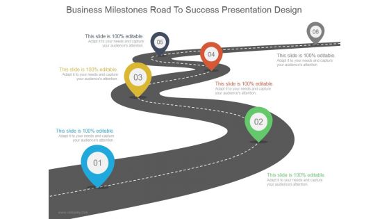 Business Milestones Road To Success Ppt PowerPoint Presentation Styles