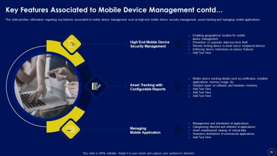 Business Mobile Device Security Management And Mitigation Ppt PowerPoint Presentation Complete Deck With Slides