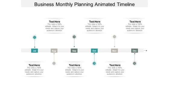 Business Monthly Planning Animated Timeline Ppt PowerPoint Presentation Inspiration Background Images