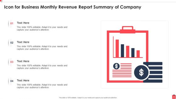 Business Monthly Report Summary Ppt PowerPoint Presentation Complete Deck With Slides