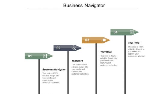 Business Navigator Ppt PowerPoint Presentation Professional Summary Cpb
