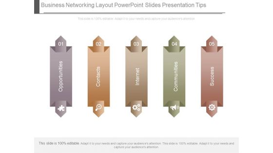 Business Networking Layout Powerpoint Slides Presentation Tips