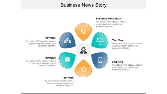 Business News Story Ppt PowerPoint Presentation Infographics Infographics Cpb