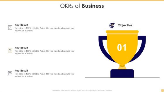 Business Okrs Ppt PowerPoint Presentation Complete With Slides