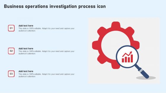 Business Operations Investigation Process Icon Download PDF Business Operations Investigation Process Icon Download PDF