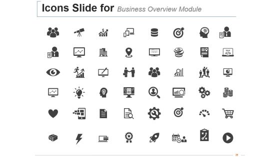 Business Overview Module Ppt PowerPoint Presentation Complete Deck With Slides