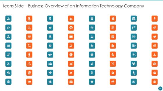 Business Overview Of An Information Technology Company Ppt PowerPoint Presentation Complete Deck With Slides
