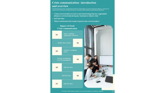 Business PR Communication Plan Template