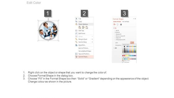 Business People Of Two Teams Powerpoint Slides