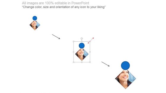 Business People Profile For Social Media Powerpoint Slides
