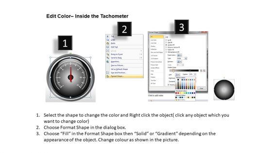 Business People Tachometer Full Dial PowerPoint Slides And Ppt Diagram Templates