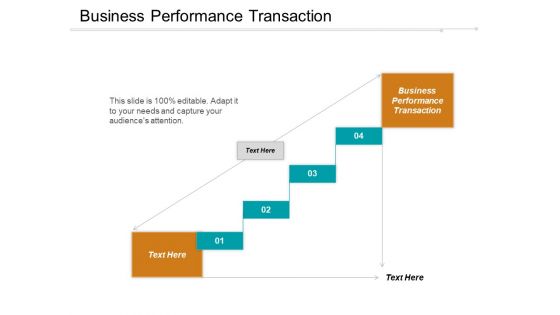 Business Performance Transaction Ppt PowerPoint Presentation Slides Brochure Cpb