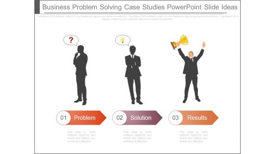 Business Problem Solving Case Studies Powerpoint Slide Ideas
