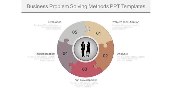 Business Problem Solving Methods Ppt Templates