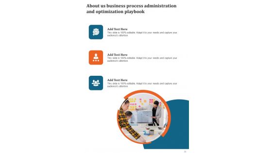 Business Process Administration And Optimization Playbook Template