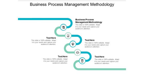 Business Process Management Methodology Ppt PowerPoint Presentation Outline File Formats Cpb