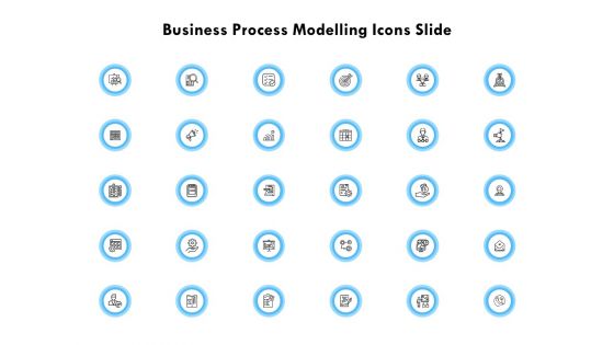 Business Process Modelling Icons Slide Gear Ppt PowerPoint Presentation Layouts Influencers