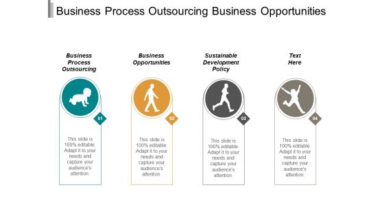 Business Process Outsourcing Business Opportunities Sustainable Development Policy Ppt PowerPoint Presentation Outline Picture