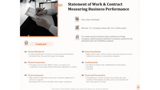 Business Process Performance Measurement Proposal Ppt PowerPoint Presentation Complete Deck With Slides