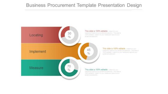 Business Procurement Template Presentation Design