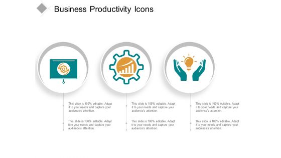 Business Productivity Icons Ppt PowerPoint Presentation Samples