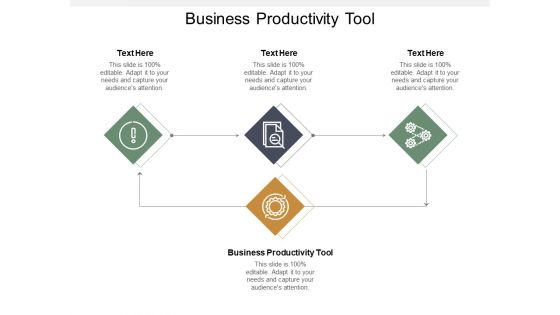 Business Productivity Tool Ppt PowerPoint Presentation Pictures Outfit Cpb