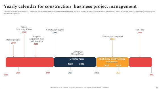 Business Project Management Calendar Ppt PowerPoint Presentation Complete Deck With Slides
