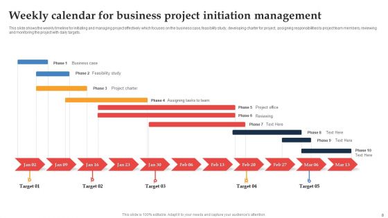 Business Project Management Calendar Ppt PowerPoint Presentation Complete Deck With Slides
