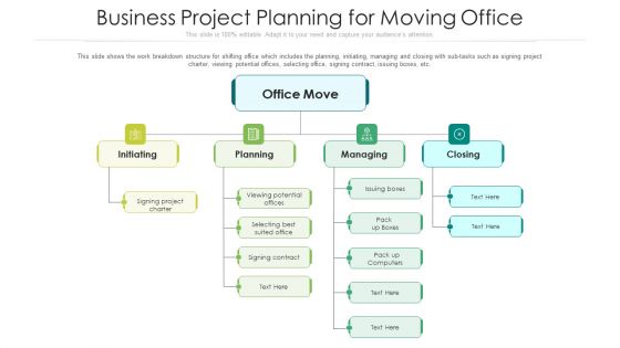 Business Project Planning For Moving Office Ppt PowerPoint Presentation File Professional PDF Business Project Planning For Moving Office Ppt PowerPoint Presentation File Professional PDF